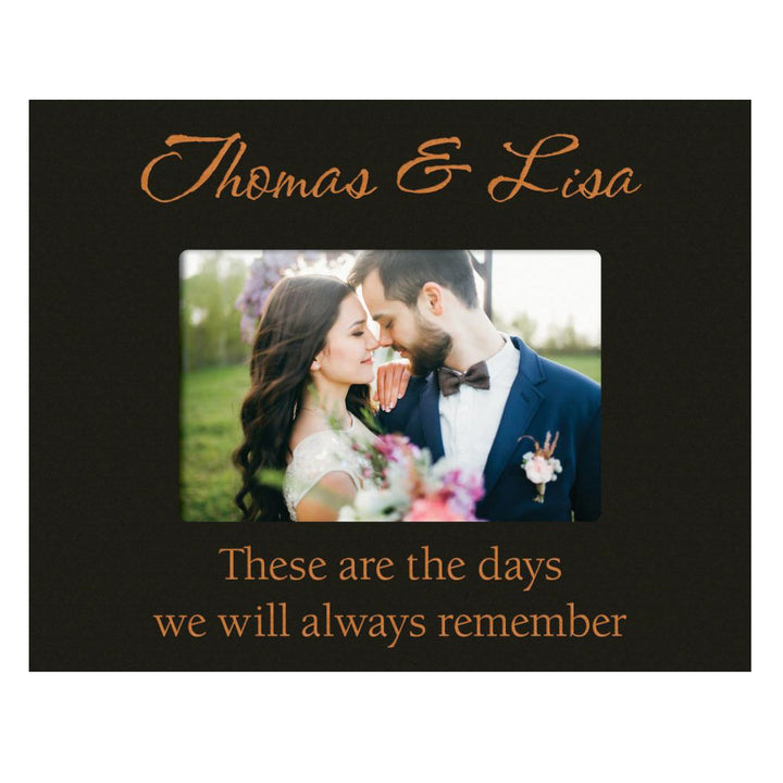 PGD Photo Frame - 4" x 6" Black w/Personalization