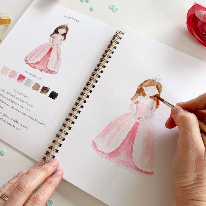 Emily Lex Watercolor Workbook - Fairytale