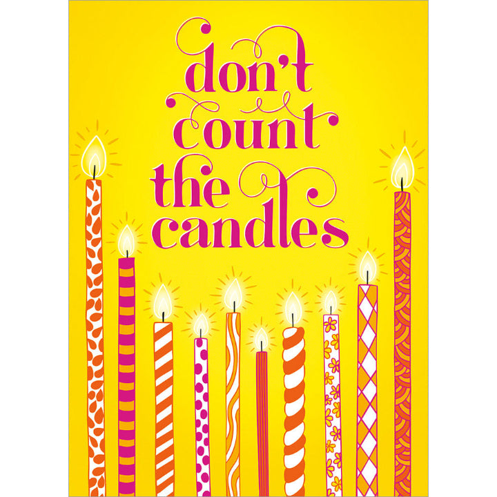 Avanti Press Cute Long Birthday Candles Birthday Card