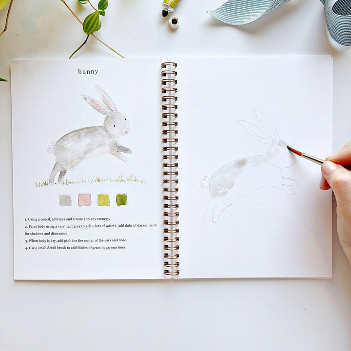 Emily Lex Watercolor Workbook - Animals