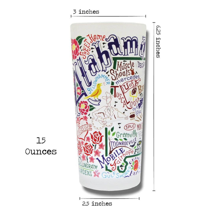 Catstudio Alabama Drinking Glass