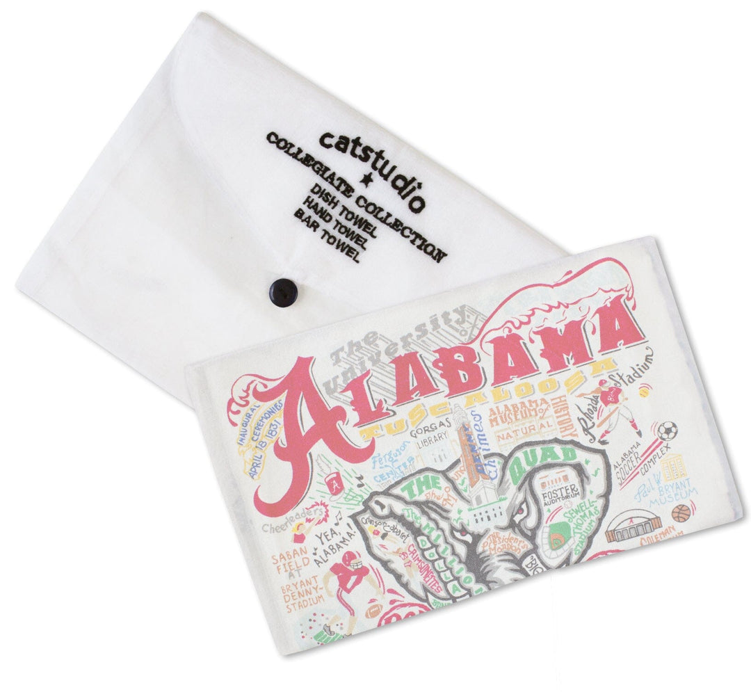 Catstudio University of Alabama Collegiate Dish Towel