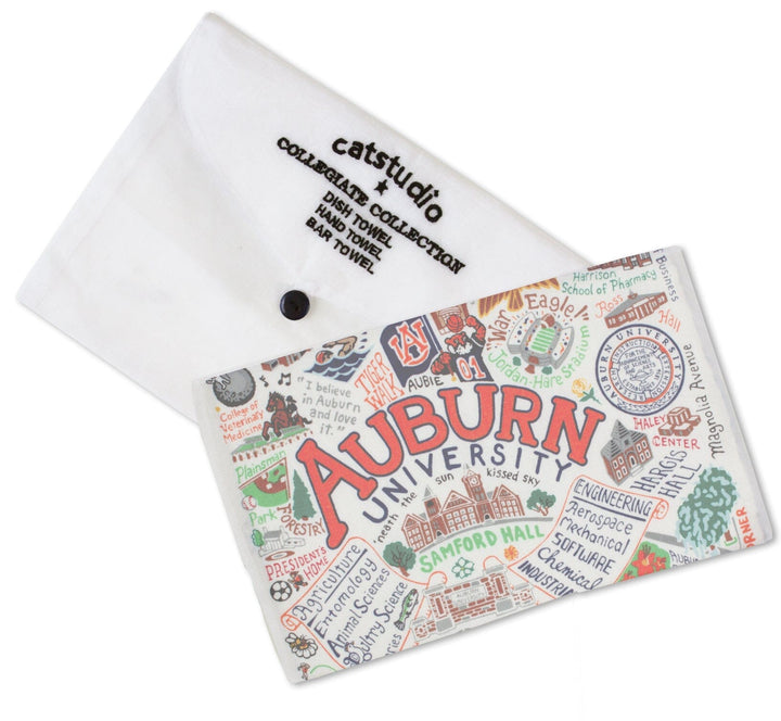 Catstudio Auburn University Collegiate Dish Towel