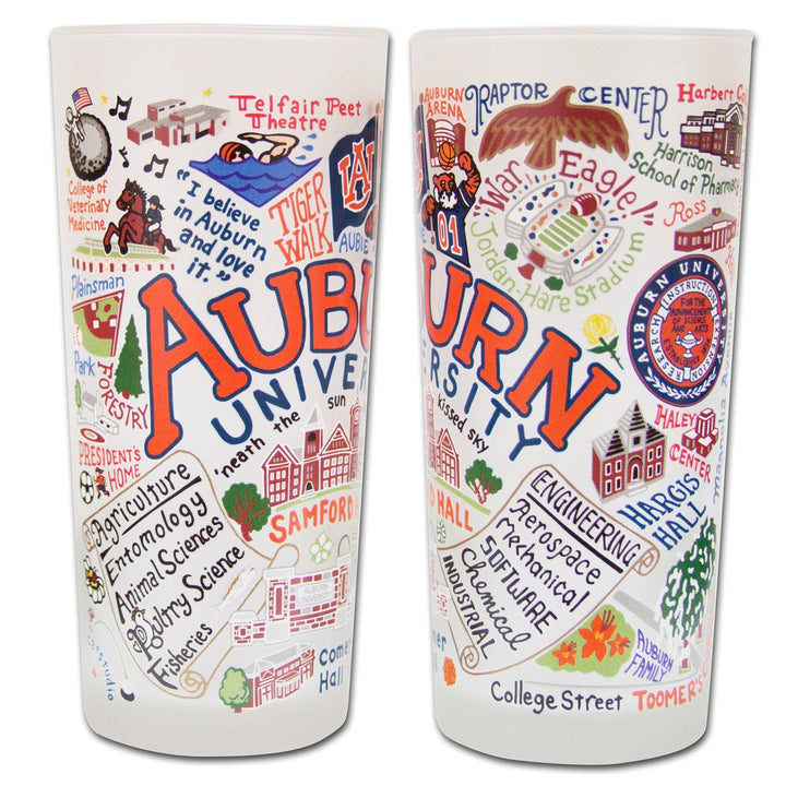 Catstudio Auburn University Collegiate Drinking Glass