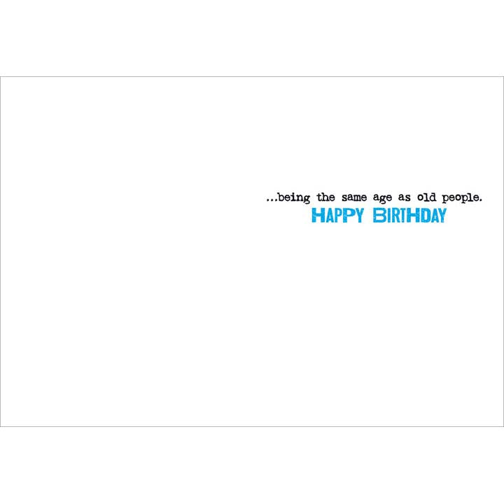 Avanti Press Its weird Birthday Card