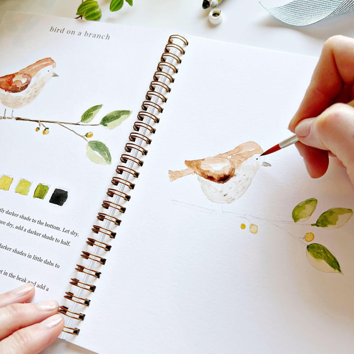 Emily Lex Watercolor Workbook - Animals