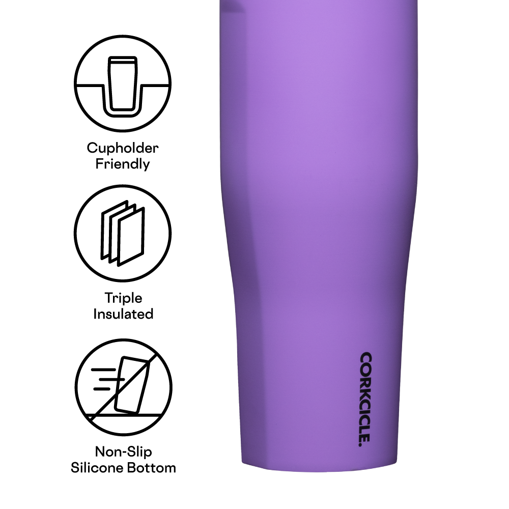 Corkcicle 30oz Go Cup XL - Varsity Purple