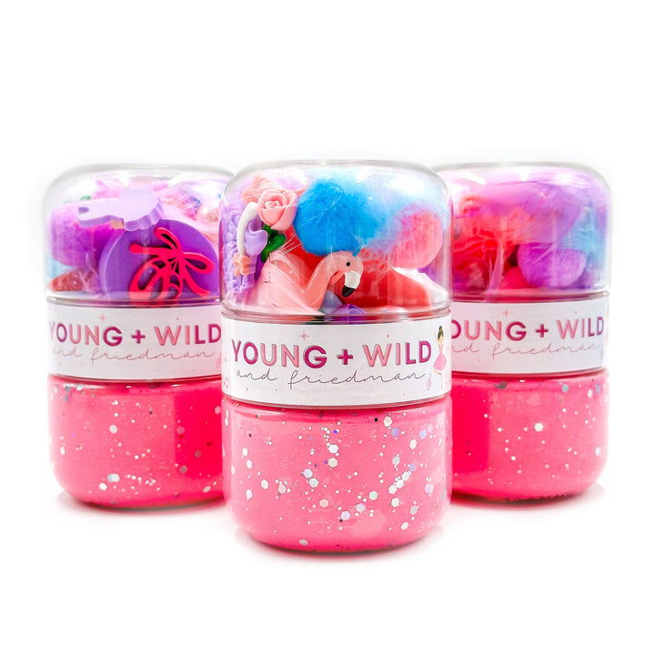 Young + Wild and Friedman Grab & Go Dough Jar - Ballet - WS
