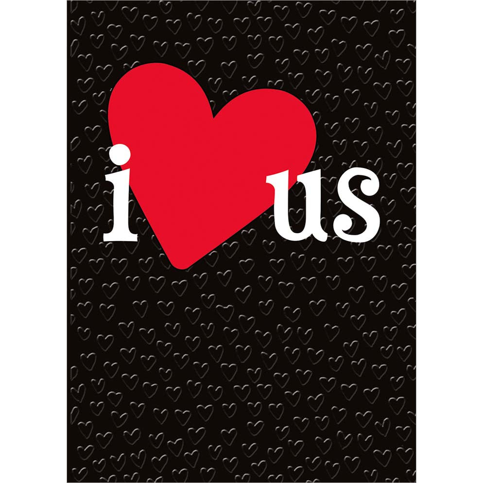 Avanti Press I Love Us Valentine's Card (Embellished)