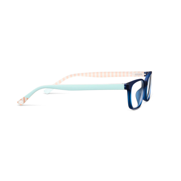Peepers Beach Read Glasses - Navy/Summer Stripe
