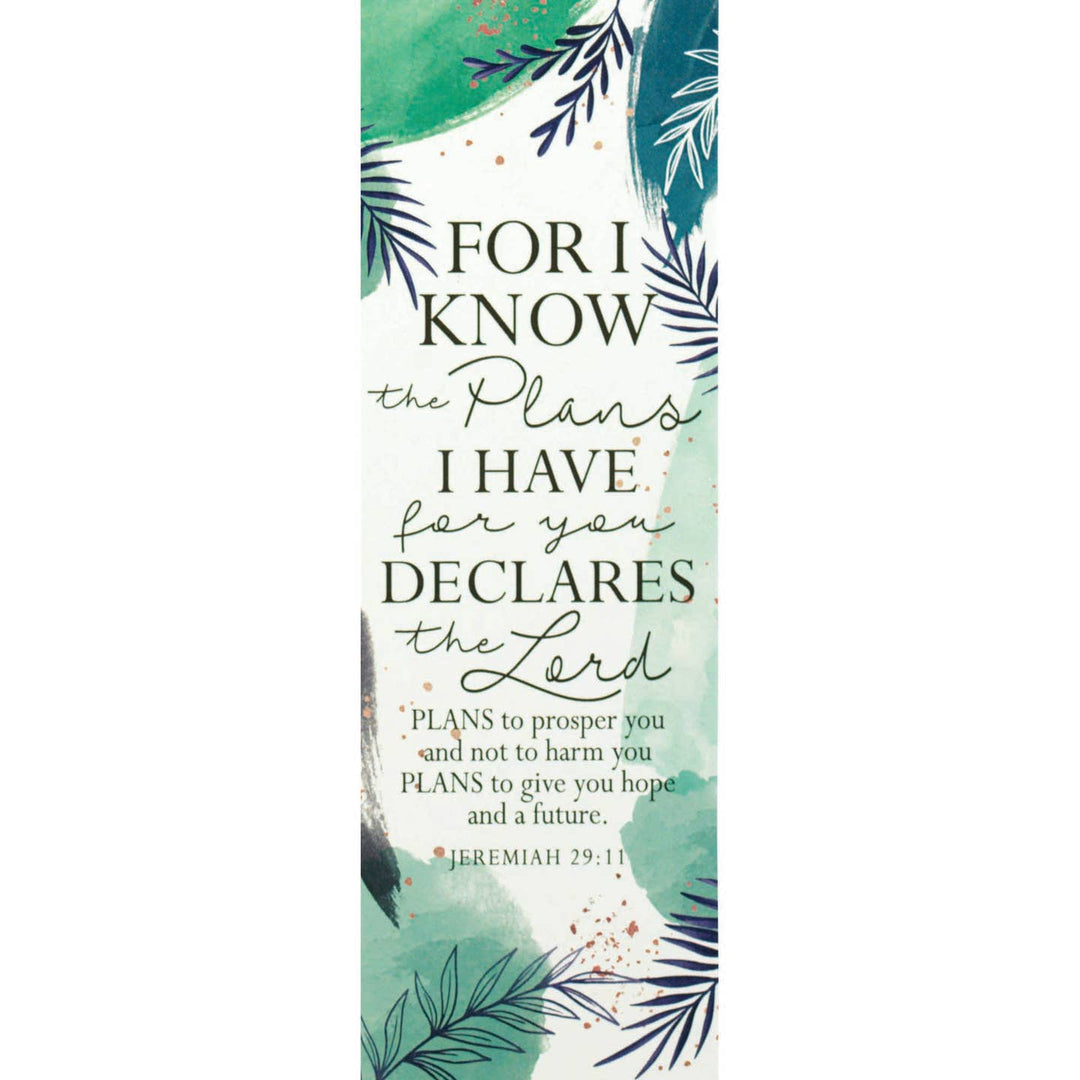 For I know the Plans Bookmark