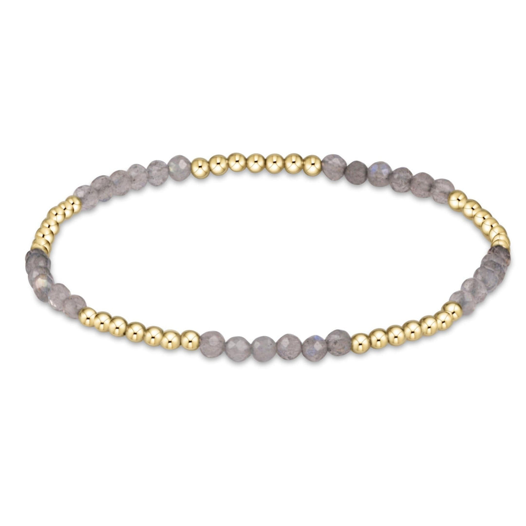 enewton Blissful Pattern 2.5mm Bead Bracelet - Labradorite