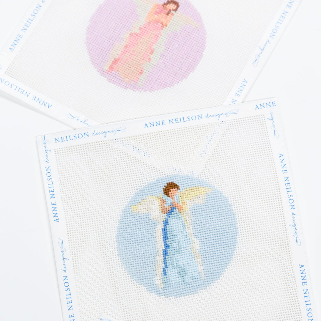 Anne Neilson Home Blue Angel Beginner Needlepoint Kit