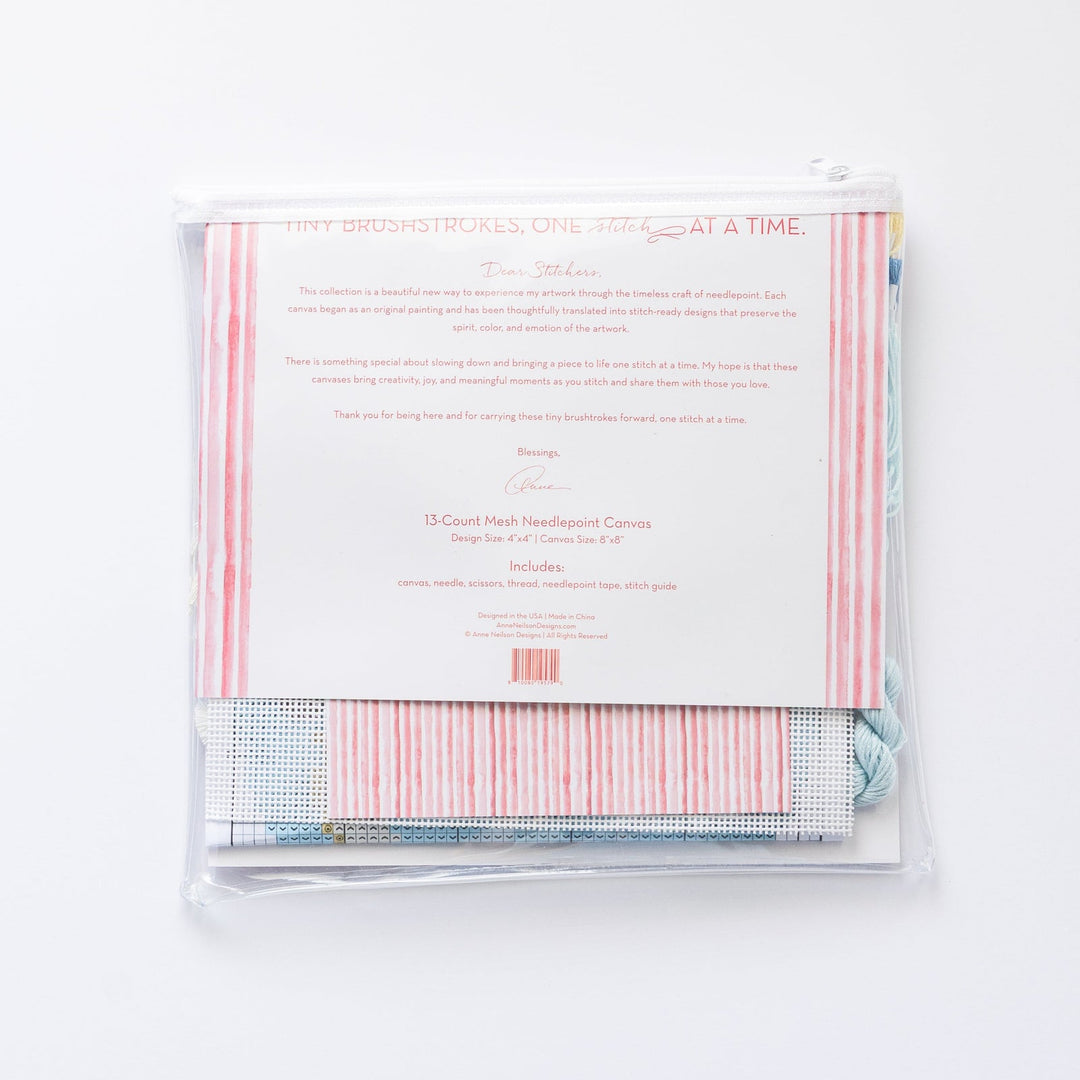 Anne Neilson Home Blue Angel Beginner Needlepoint Kit