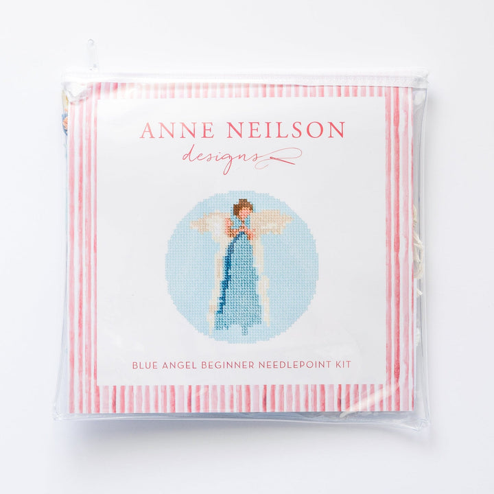Anne Neilson Home Blue Angel Beginner Needlepoint Kit