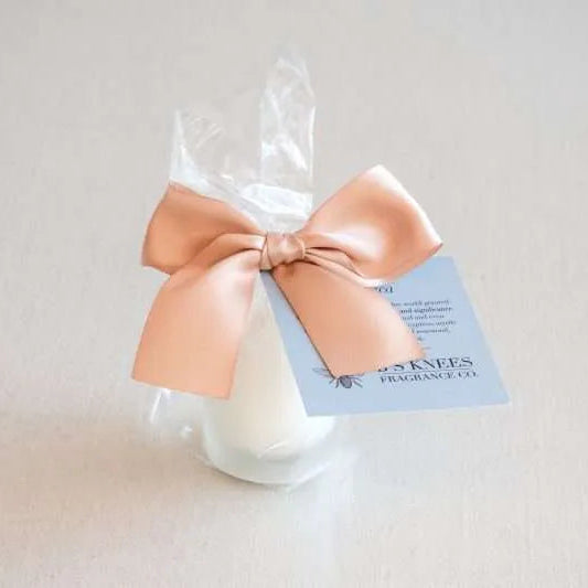 B's Knees Frosted Glass Votive - Basilica