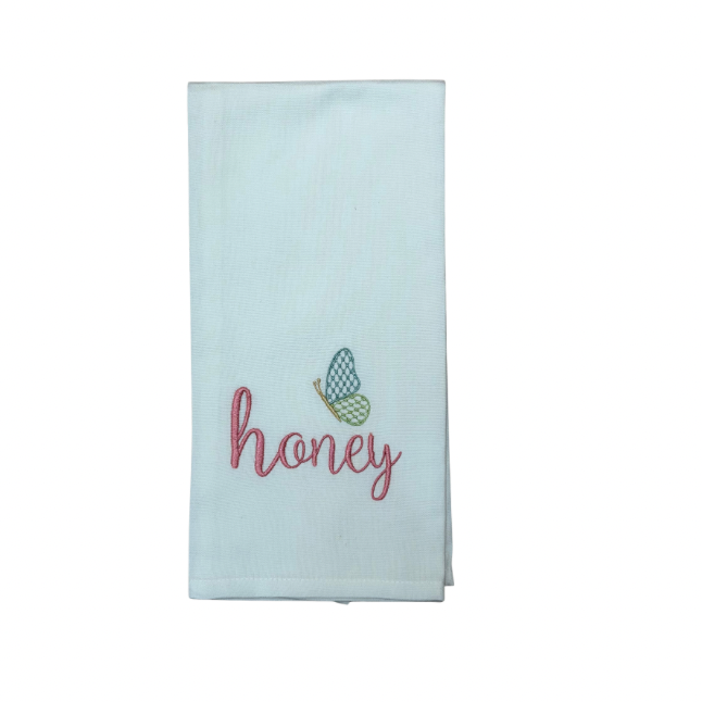 Hanging By A Thread Towel - Butterfly Honey