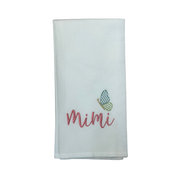 Hanging By A Thread Towel - Butterfly Mimi