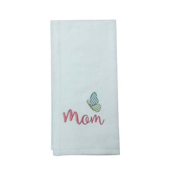 Hanging By A Thread Towel - Butterfly Mom