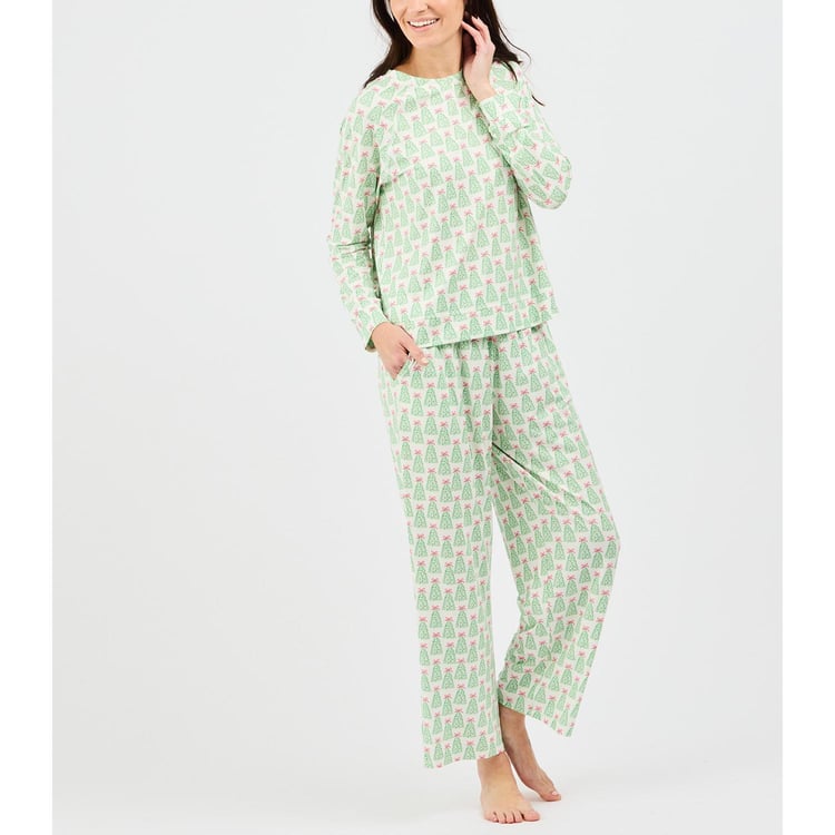 Mary Square Women's Annie Pajama Pants Set | Rosy Woodlands