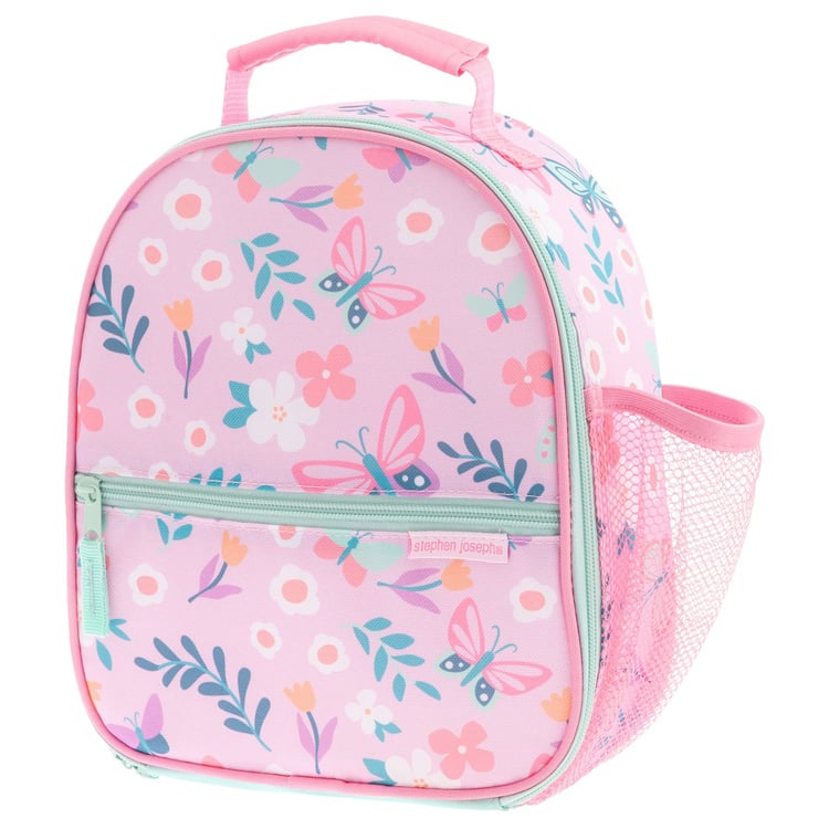 Stephen Joseph All Over Print Lunch Box - Lilac  Butterfly