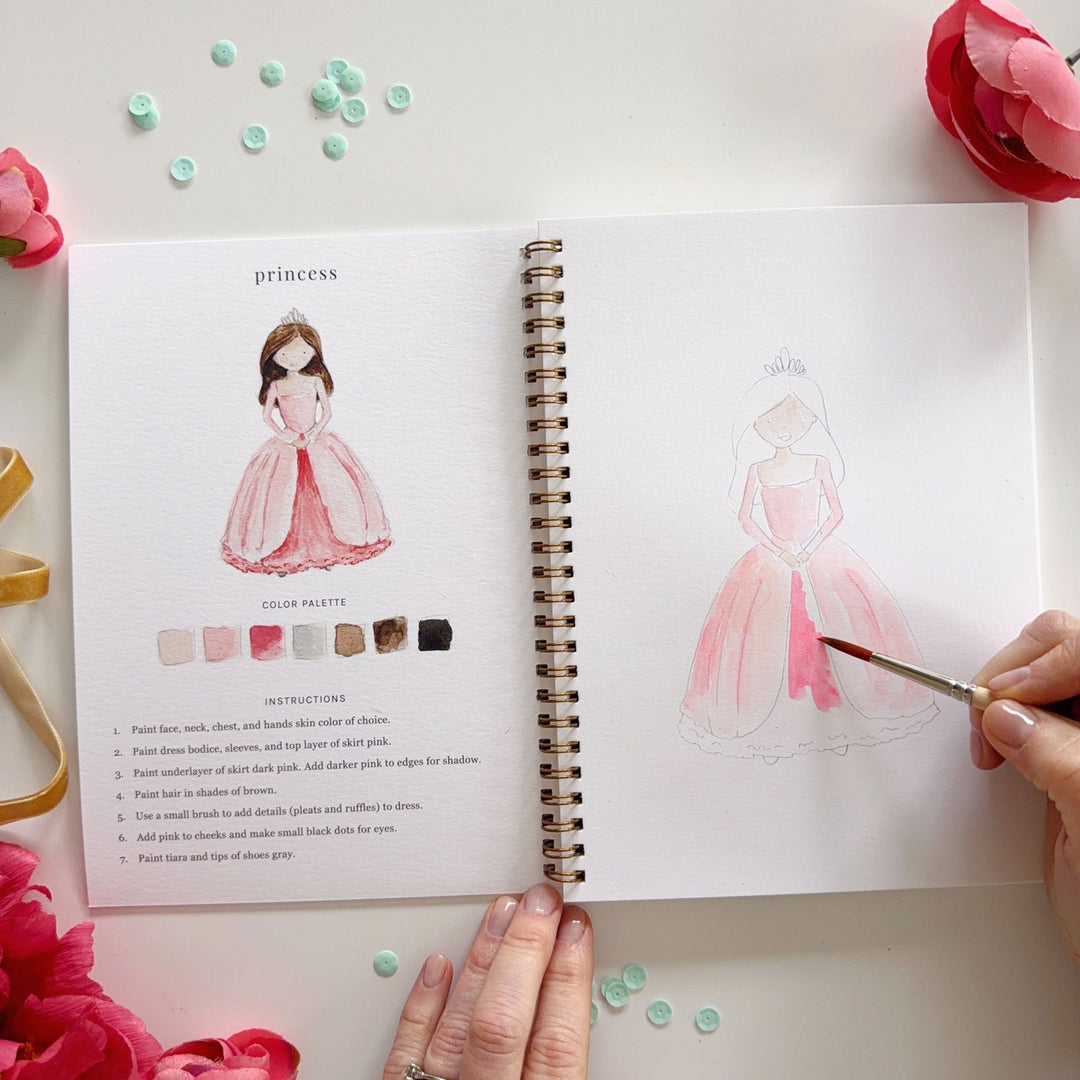 Emily Lex Watercolor Workbook - Fairytale