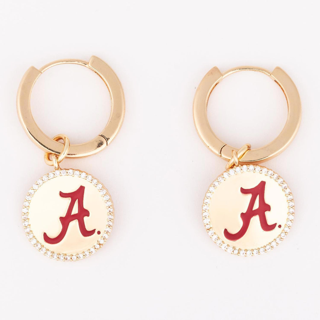 Mary Square Earrings - Alabama Pendant