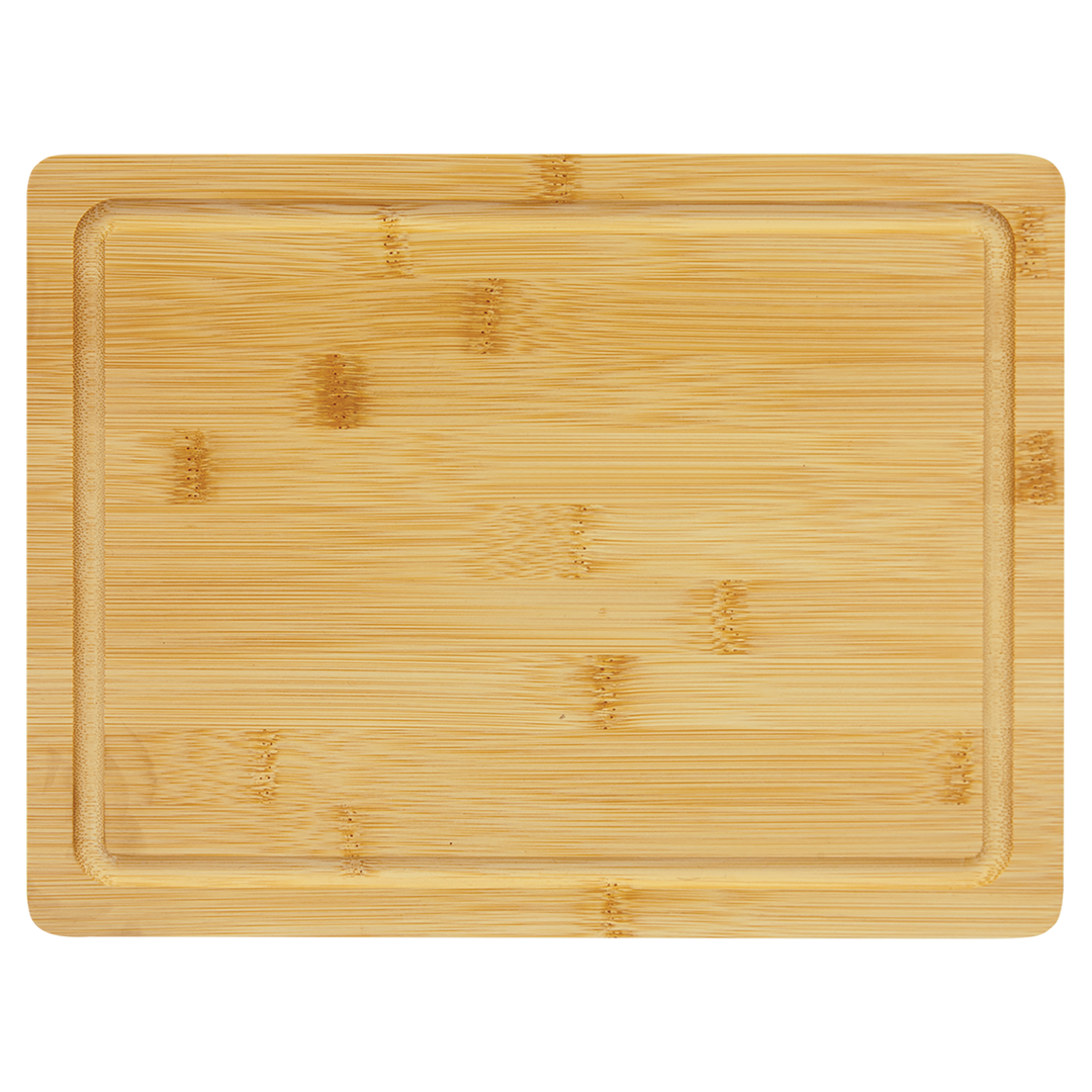 Bamboo Cutting Board with Drip Ring
