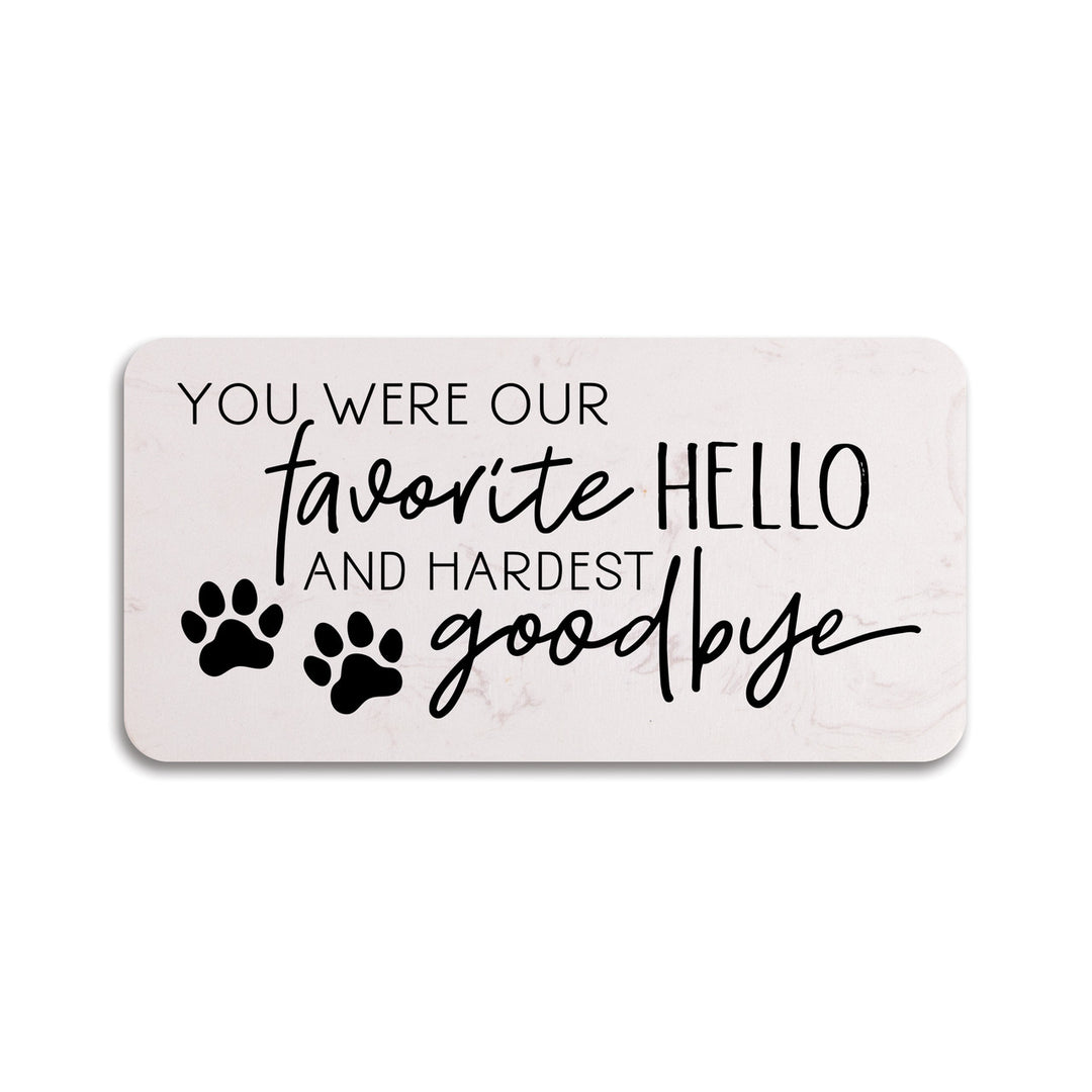 PGD Garden Stone - You Were Our Favorite Hello Garden