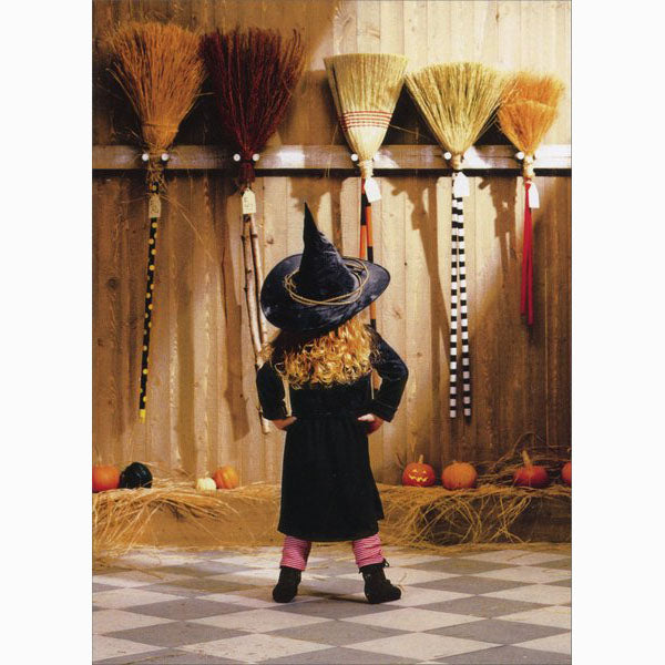 Avanti Press Witch in Hardware Store Halloween Card