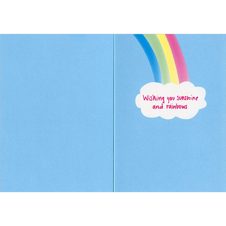 Avanti Press Llama Licks Rainbow Cute Friendship Card