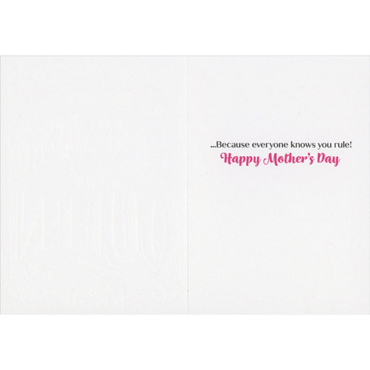 Avanti Press Don't Need a Crown to be Queen Mother's Day Card