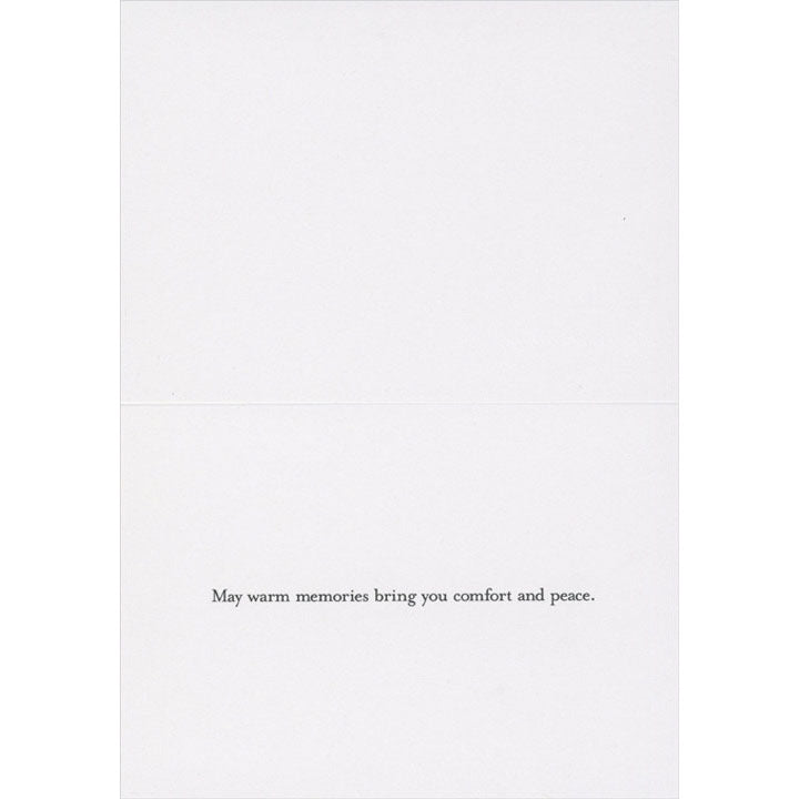 Avanti Press Sunbeams Shining Through the Tree Sympathy Card