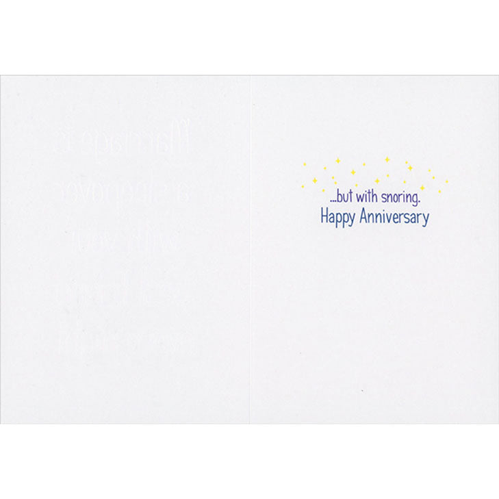 Avanti Press Marriage Is a Sleepover Anniversary Card