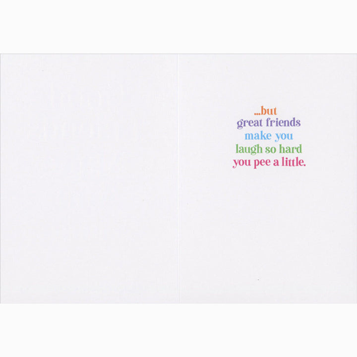 Avanti Press Good Friends Make You Smile Friendship Card