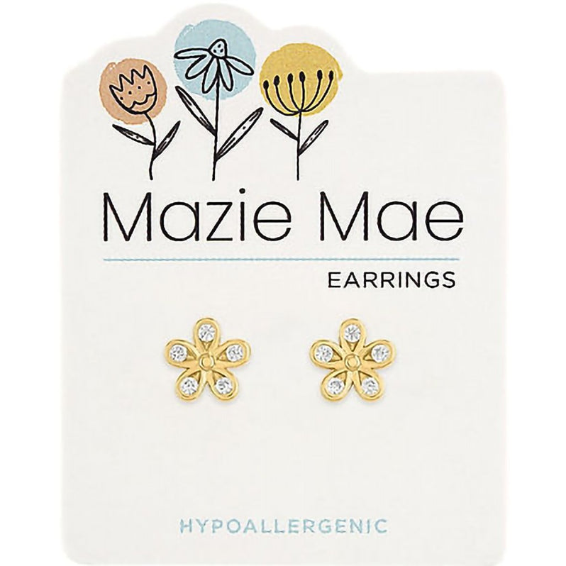 Mazie Mae Flower Stud Earrings