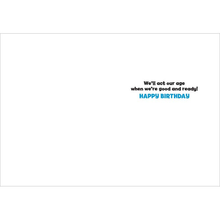 Avanti Press Cat Square Faces Birthday Card