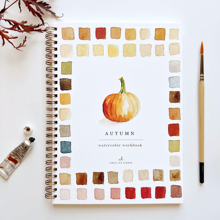 Emily Lex Watercolor Workbook - Autumn