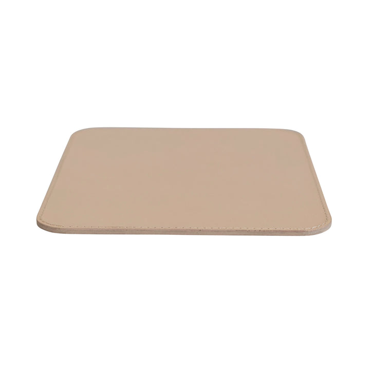 CC Leather Mouse Pad, Tan Color