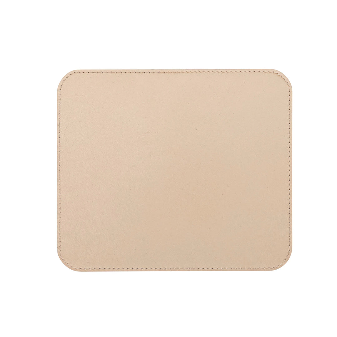 CC Leather Mouse Pad, Tan Color