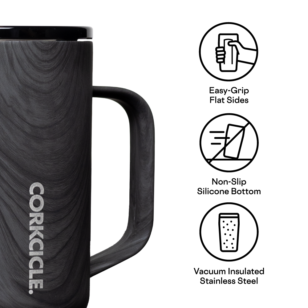 Corkcicle 16oz Coffee Mug - Burnt Wood