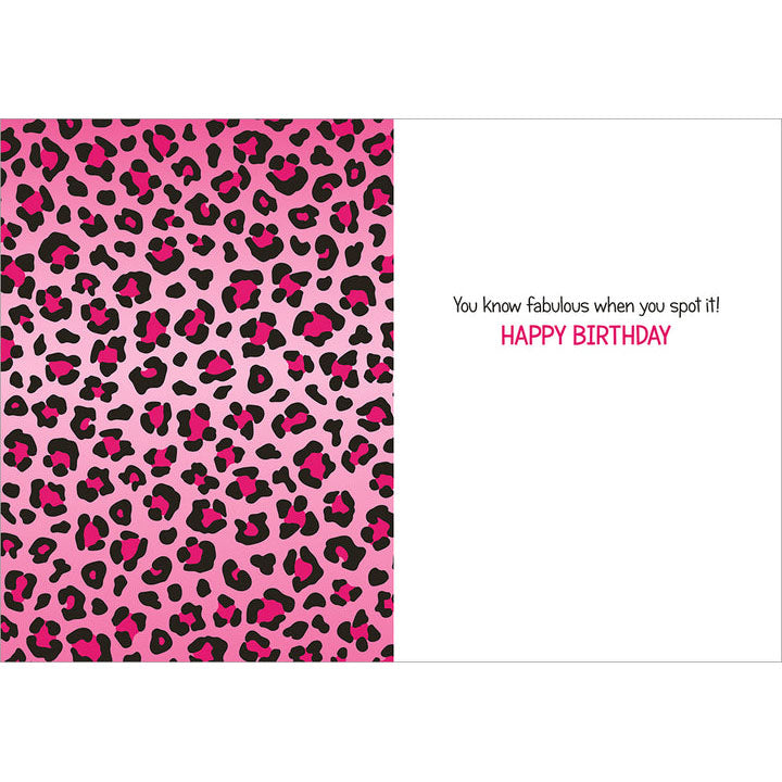 Avanti Press Women in Leopard Card Birthday Card