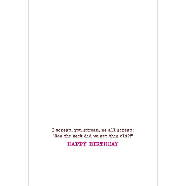 Avanti Press Women Eating Ice Cream Birthday Card