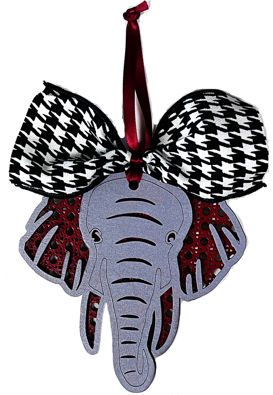 Elephant Rattan Ornament