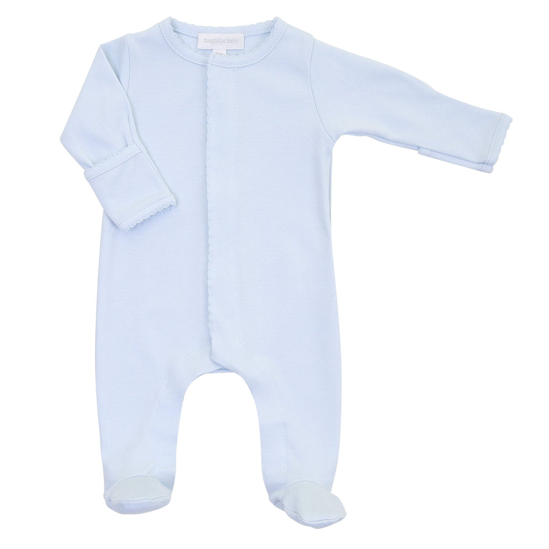 Magnolia Baby Essentials Footie - Light Blue