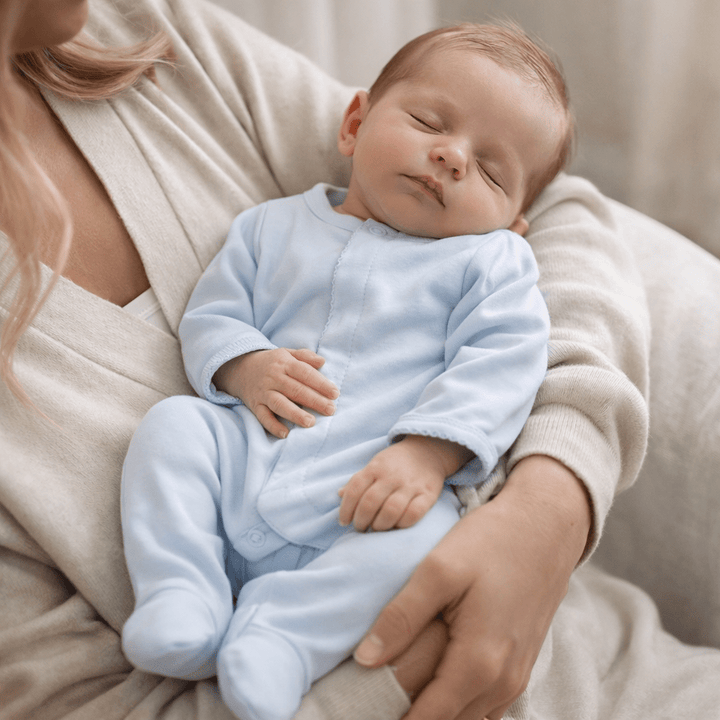 Magnolia Baby Essentials Footie - Light Blue