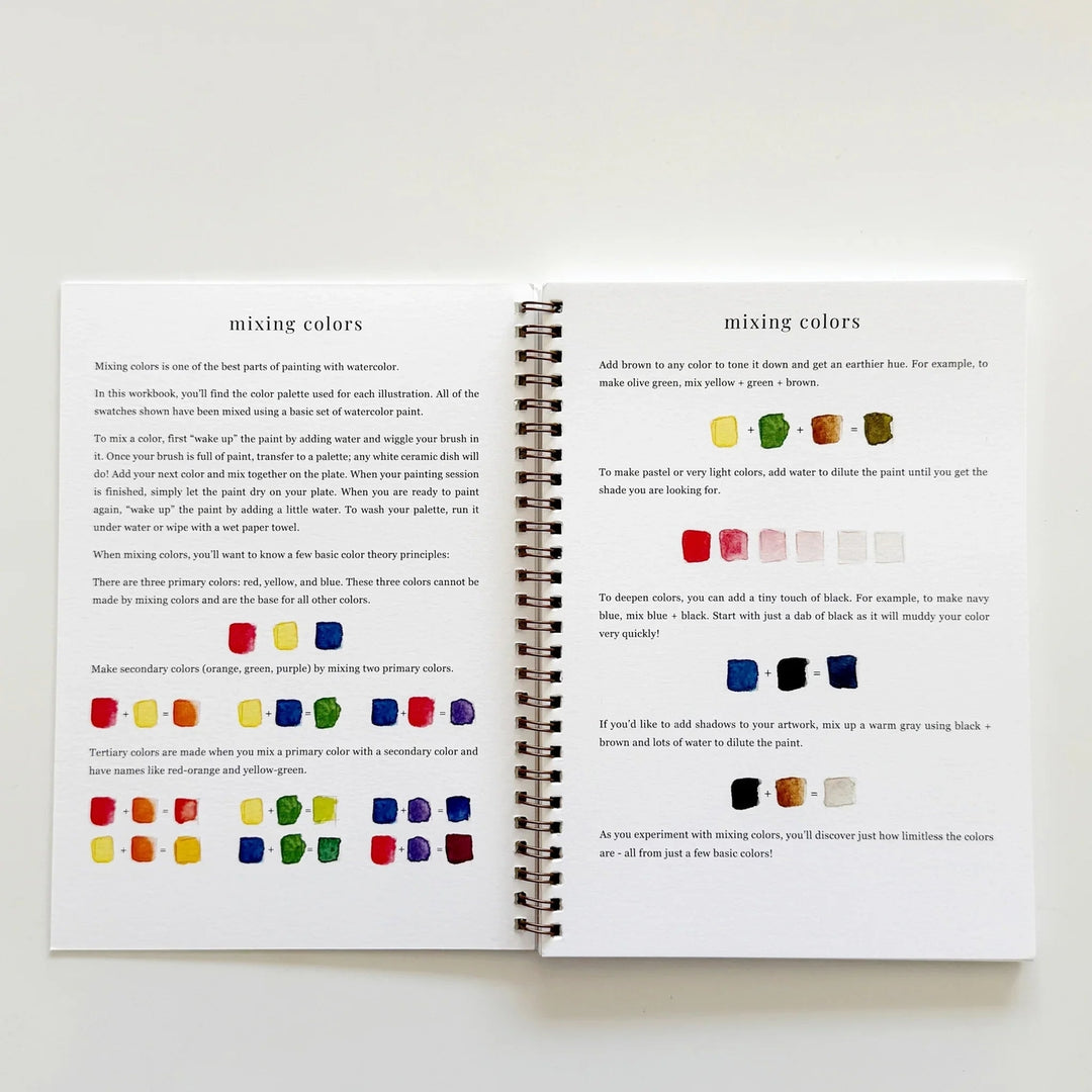 Emily Lex Watercolor Workbook - Fruit