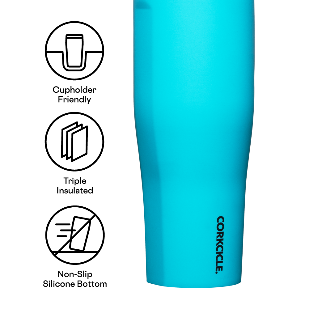 Corkcicle 30oz Go Cup XL - Capri Blue