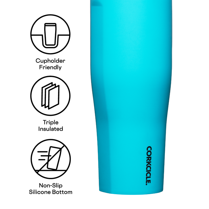 Corkcicle 30oz Go Cup XL - Capri Blue