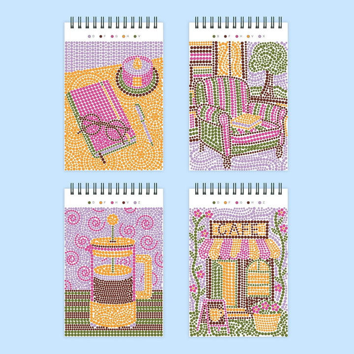 Lifelines FlowArt® Mini - Dot-By-Letter - Café Comforts